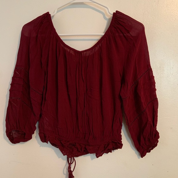 Off-the-shoulder Top - Picture 2 of 2